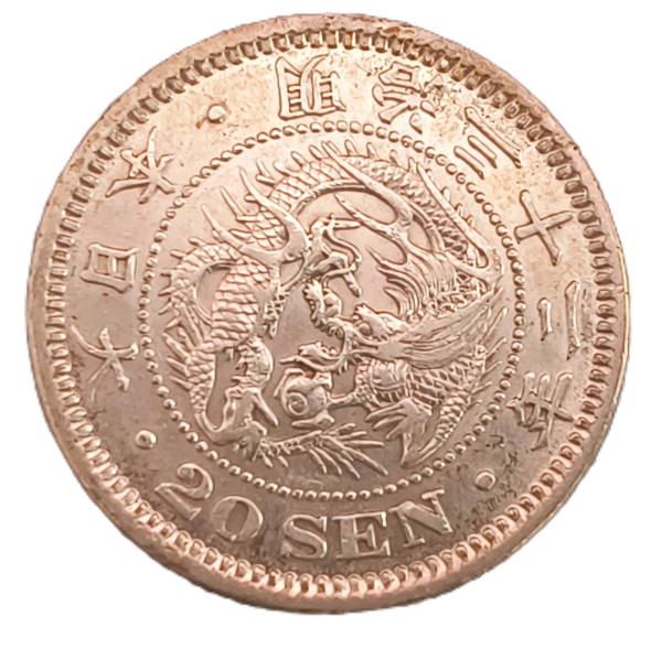 20 Sen Japón 1899