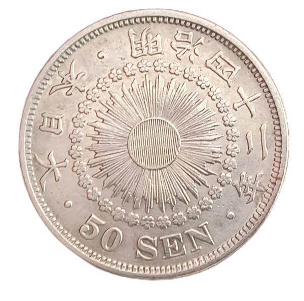 50 Sen Japón 1909