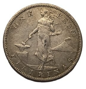 Peso de 1908 de Filipinas · Plata 0,800 · ArgentumSun