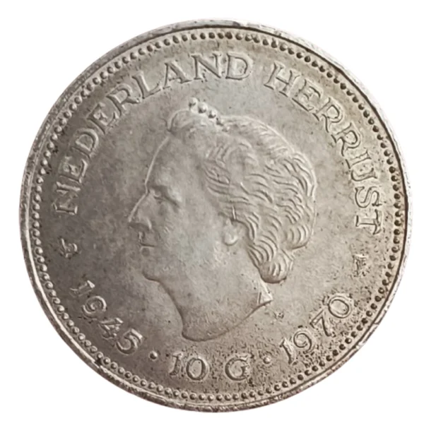 10 Gulden Juliana Liberation 1970 - Imagen 2