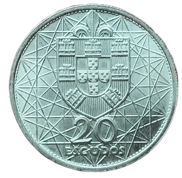 20 Escudos Portugal 1966 - Imagen 2