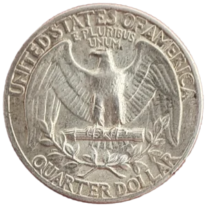 1/4 Dollar 1964 reverso