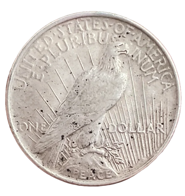 Moneda de 1 Dollar 1922 Paz - Excelente Estado de Conservación - Imagen 2