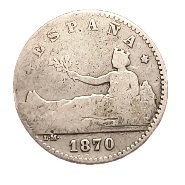 50 Céntimos 1870 BC