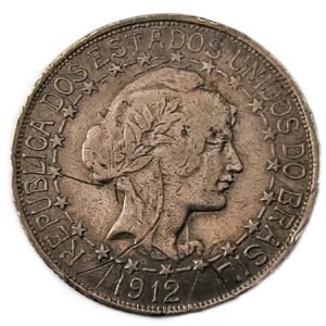 2000 Réis Brasil 1912 – Libertad – reverso