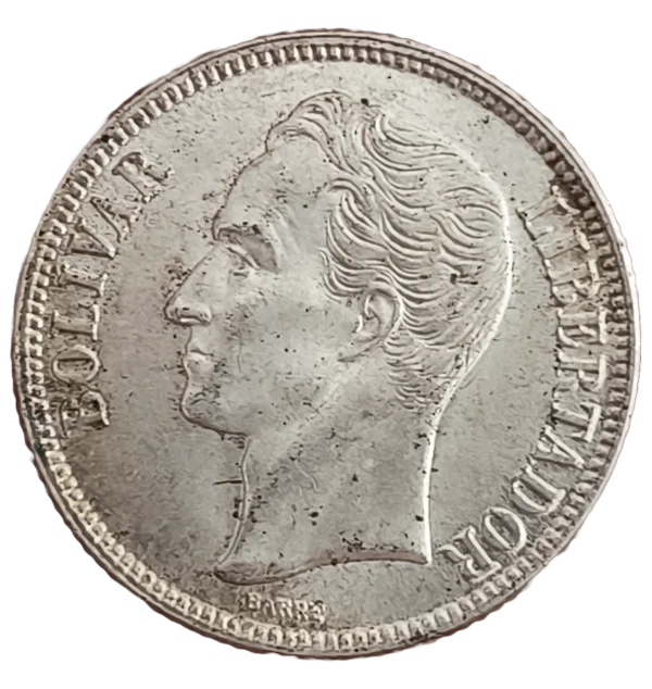 1 Bolívar Venezuela 1954 SC-