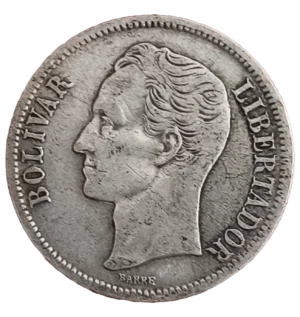 1 Bolívar Venezuela 1954 MBC-
