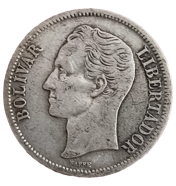 1 Bolívar Venezuela 1954 MBC-