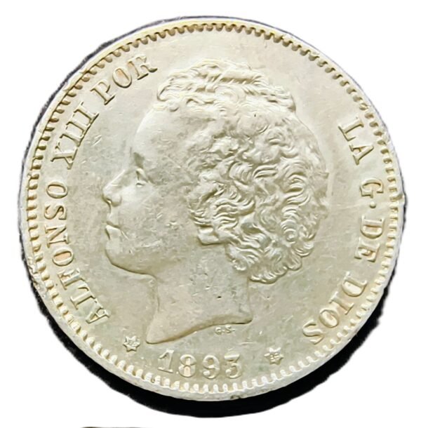 1 Peseta España 1893 EBC+