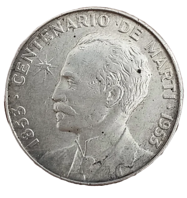 1 Peso Cuba 1953 MBC+