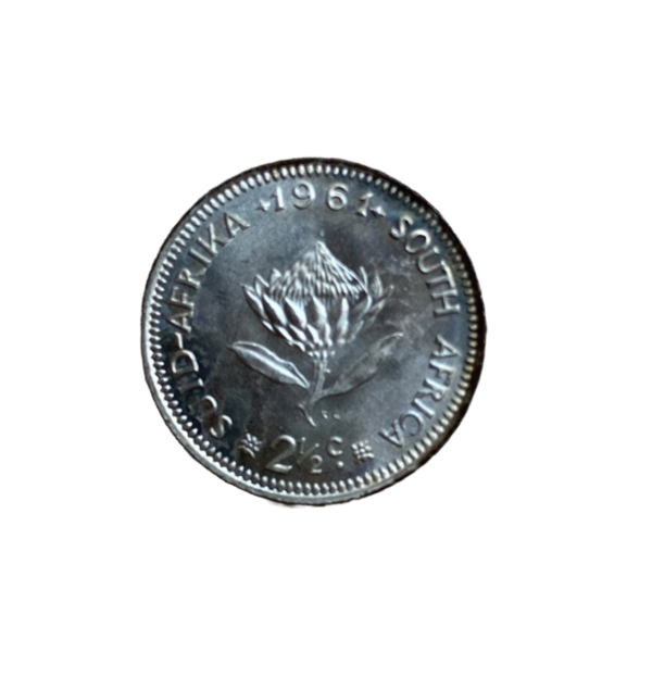 2.1/2 Cent Sudáfrica 1961 SC