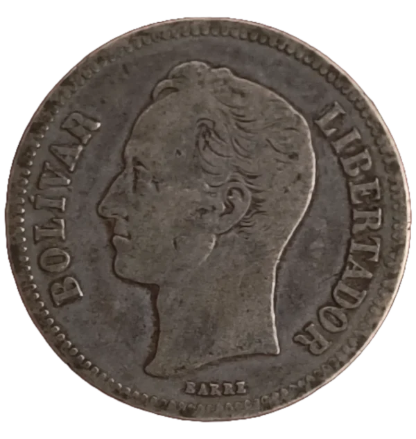 2 Bolívares Venezuela 1935 MBC