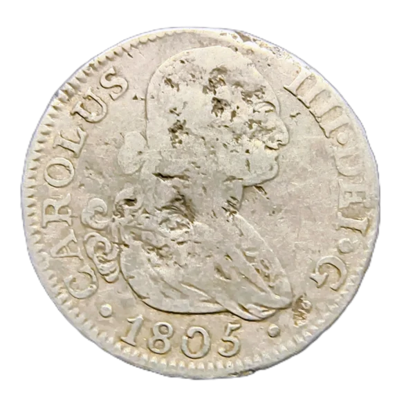 2 Reales Carlos III de España (Madrid) MBC-