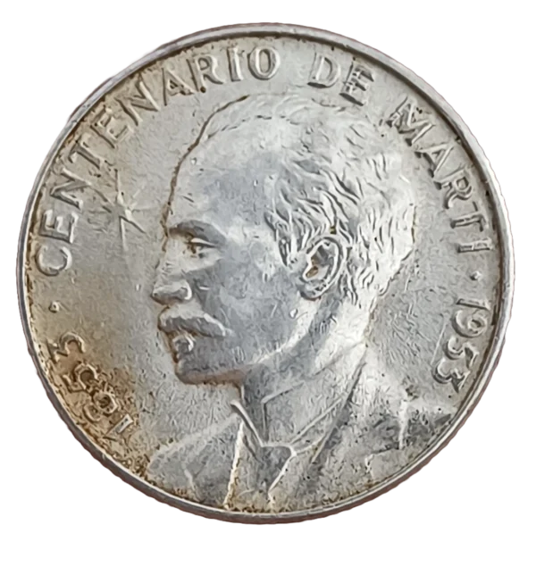 25 Centavos Cuba 1953 EBC-