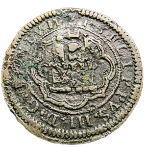 4 Maravedís Felipe III de España (Segovia) MBC reverso
