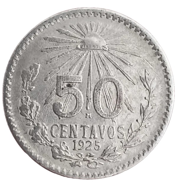 50 Centavos 1925 MBC+