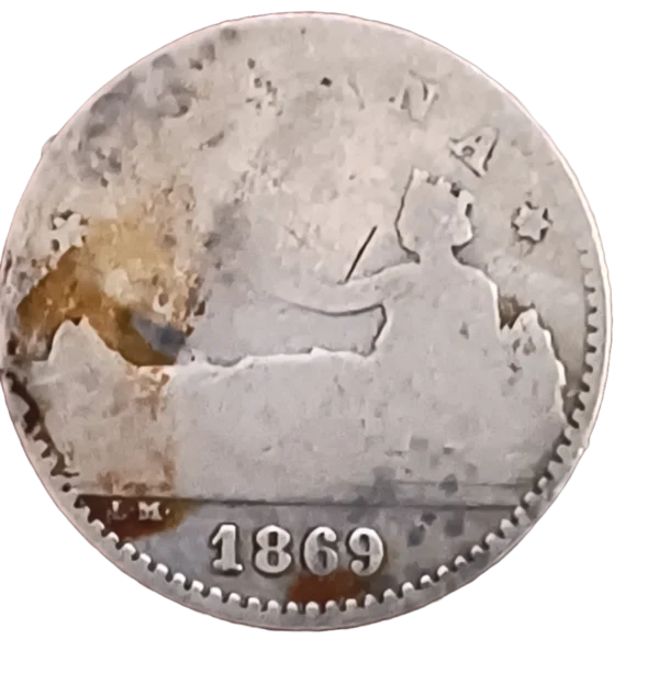 50 Céntimos 1870 RC