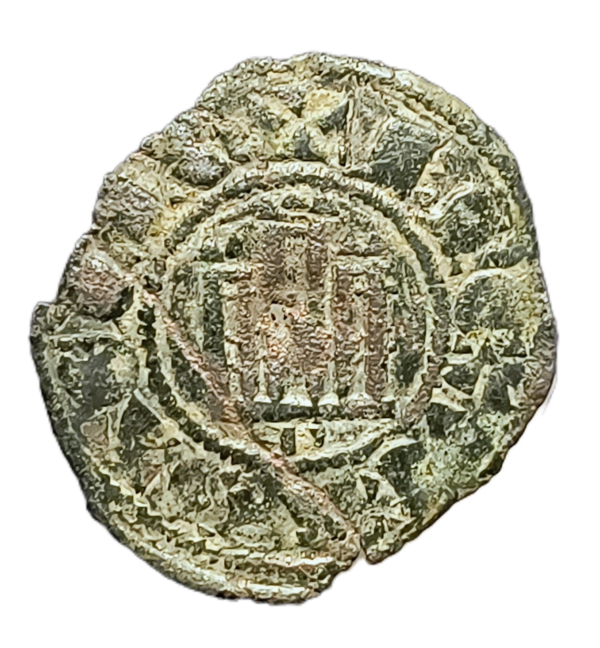 Dinero Reino de Castilla Fernando IV (falsa de época)