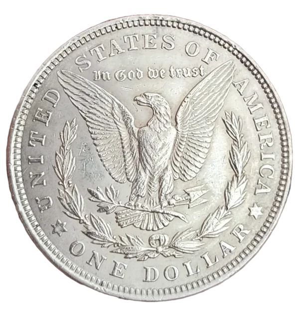 Dólar Morgan 1921 EBC+ - Moneda de Plata de Estados Unidos - Imagen 2