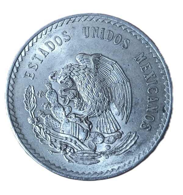 5 Pesos 1947 CUAUHTÉMOC EBC - Imagen 2