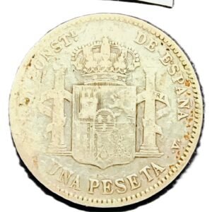 1 Peseta España 1903 BC- reverso