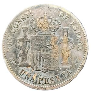 1 Peseta España 1903 MBC+ reverso
