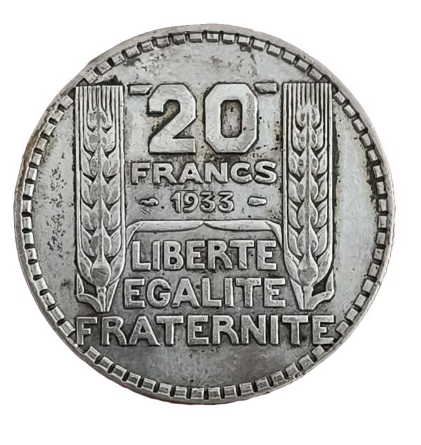 20 Francos Francia 1933 MBC - Imagen 2