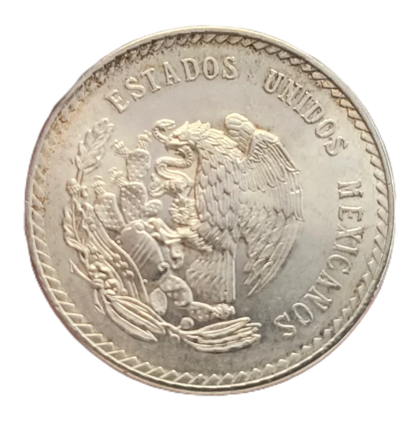 5 Pesos 1947 CUAUHTÉMOC EBC - Imagen 2