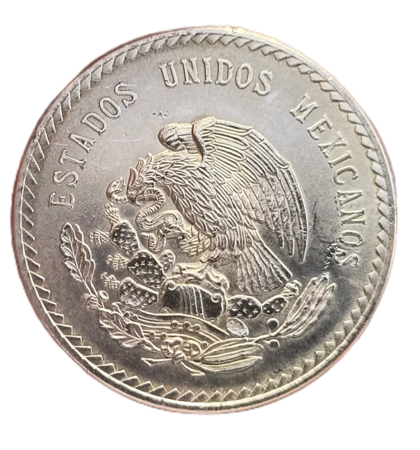 5 Pesos 1948 CUAUHTÉMOC SC - Imagen 2