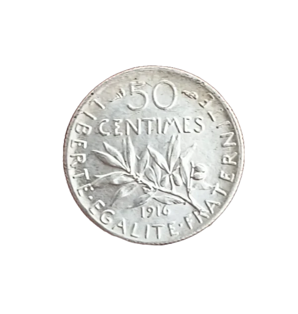 50 Centimes Francia 1916 SC-