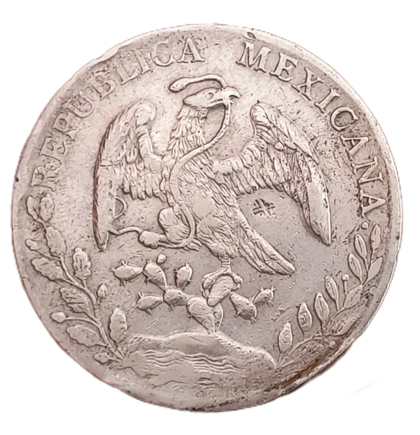 8 Reales 1892 Durango México MBC - Imagen 2