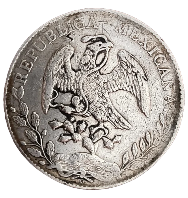 8 Reales 1894 Durango México MBC+ - Imagen 2