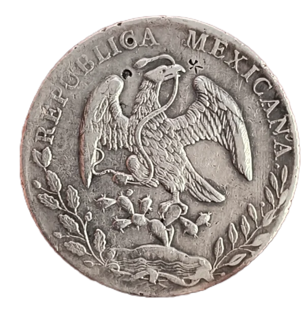 8 Reales 1894 Guadalajara México MBC- - Imagen 2