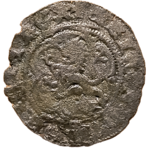 Blanca Enrique III de Castilla (Burgos) BC+ reverso
