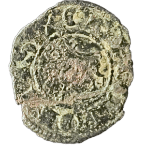Dinero Reino de Castilla Fernando IV (falsa de época) reverso
