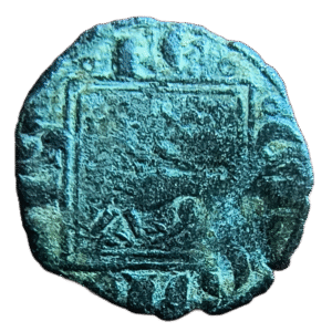Obol Alfonso X de Castilla y León BC (Luna Creciente) reverso