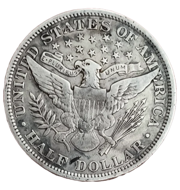 ½ Dólar "Barber Half Dollar" 1906 - Imagen 2