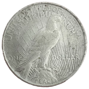Dólar de la Paz 1923 reverso