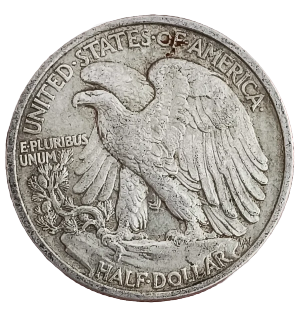 Medio Dólar Estados Unidos 1937 EBC- - Imagen 2