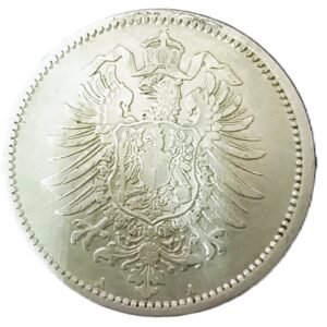 1 Mark Alemania 1875 A XF/EBC- reverso
