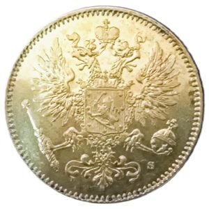 50 Pennia Finlandia 1916 SC/USC reverso