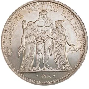 10 Francs Francia Plata .900 25 g