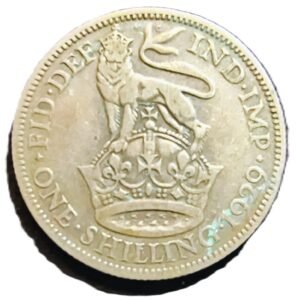 1 Shilling Inglaterra 1929 XF/EBC- reverso