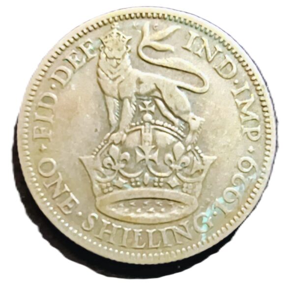 1 Shilling Inglaterra 1929 XF/EBC- - Imagen 2