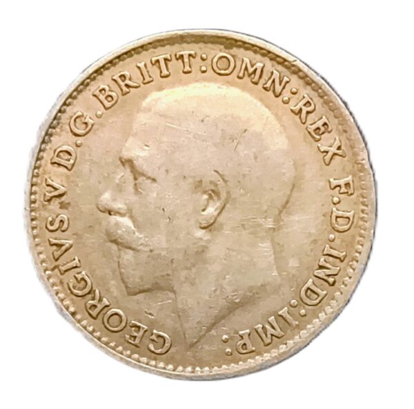 3 Pence Inglaterra 1916 AU/EBC