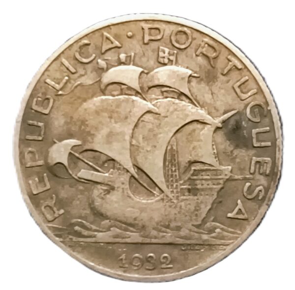 2.5 Escudos Portugal 1932 XF/EBC-