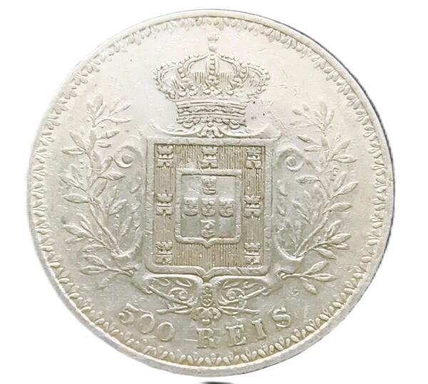 500 Reis Portugal 1903 XF/EBC- - Imagen 2