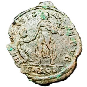Valentiniano II REPARATIO REIPVB reverso