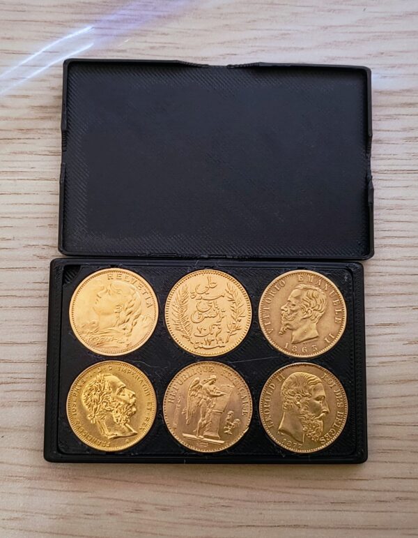 Tarjeteros Personalizados para Monedas de Oro - Diseño Adaptable - Imagen 2