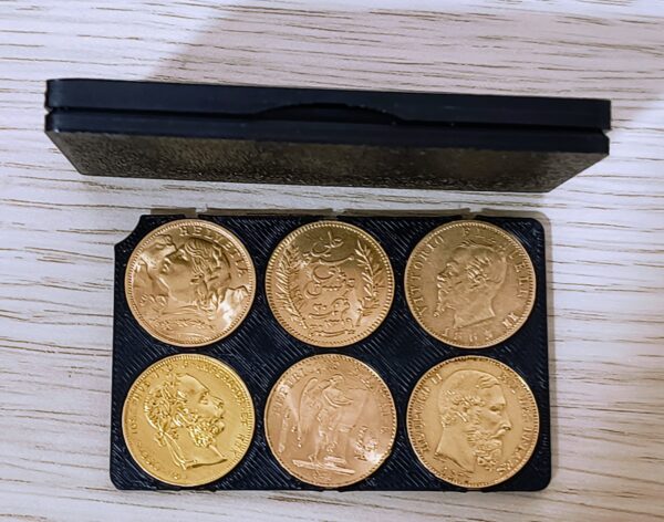 Tarjeteros Personalizados para Monedas de Oro - Diseño Adaptable - Imagen 5